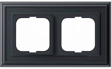 Рамка универсальная ABB Династия 2-м. антрацит картинка